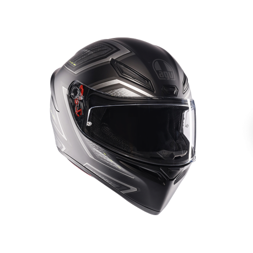 AGV KASK/K1 S E2206 SLING MATT BLACK GREY