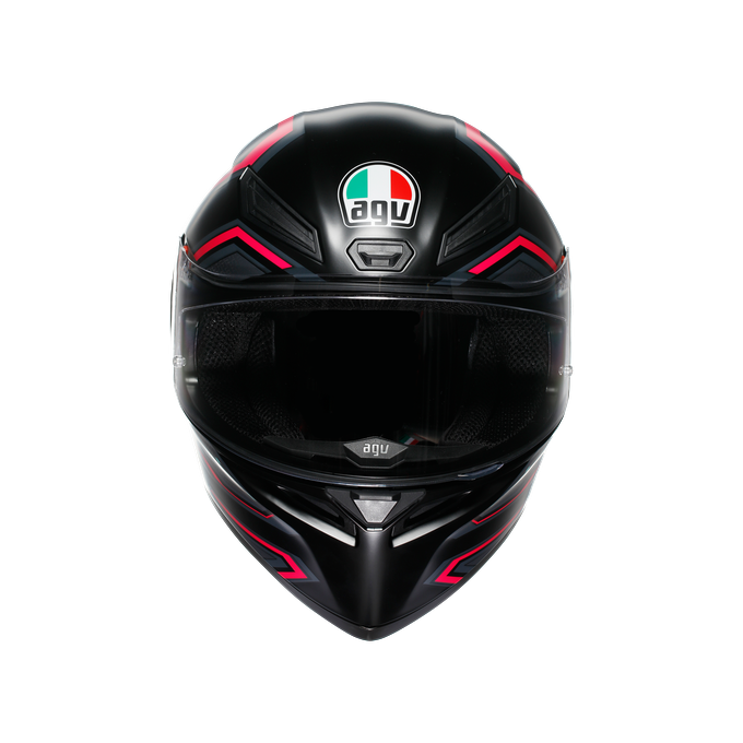 AGV KASK/K1 S E2206 SLING MATT BLACK PINK CONFİGURATİON