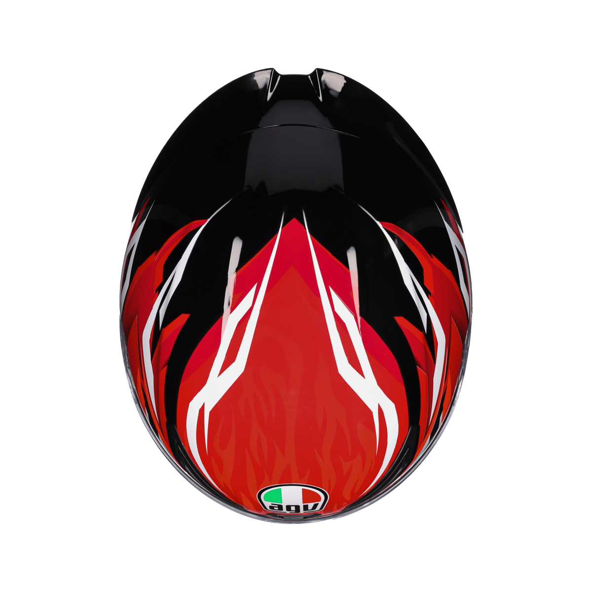 AGV KASK/K1 S LION BLACK/RED/WHITE CONFİGURATİON