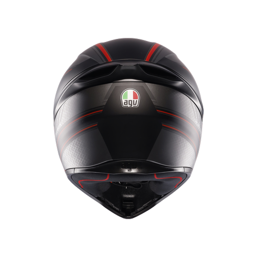 AGV KASK/K1 S  SLING MATT BLACK/RED