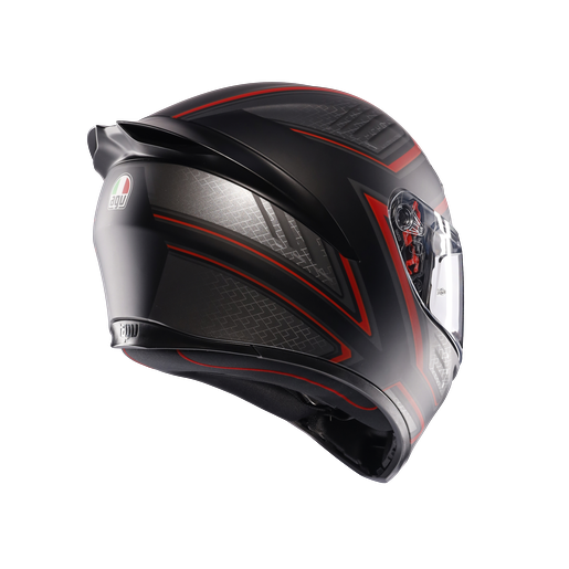 AGV KASK/K1 S  SLING MATT BLACK/RED