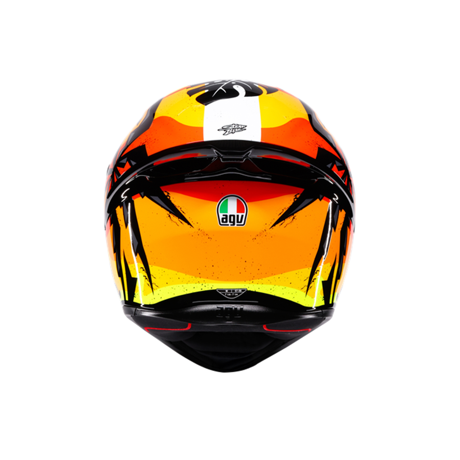 AGV KASK/K1 S TROPICRUSH BLACK/ORANGE