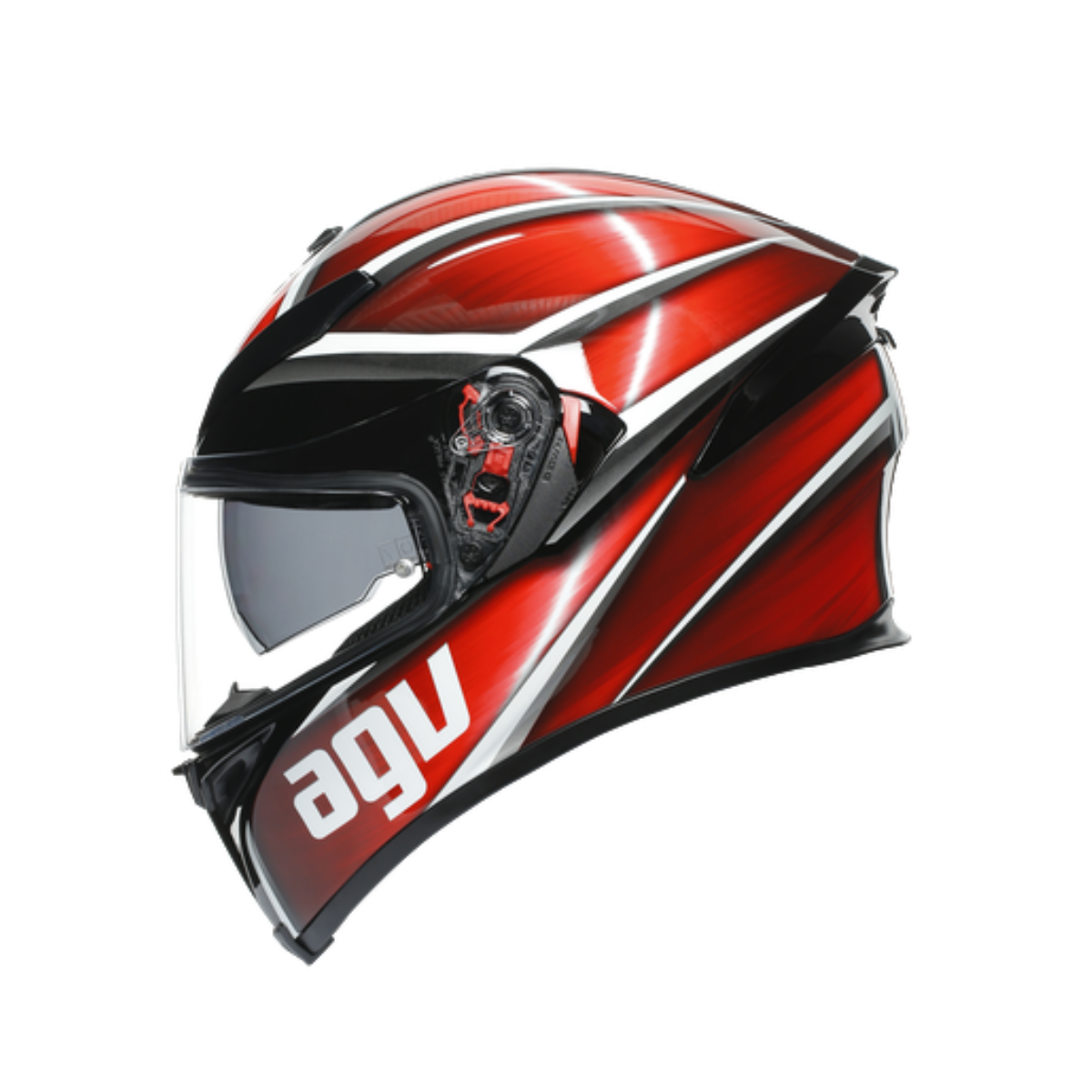 AGV KASK/K5 S MULTI MPLK TEMPEST BLACK RED