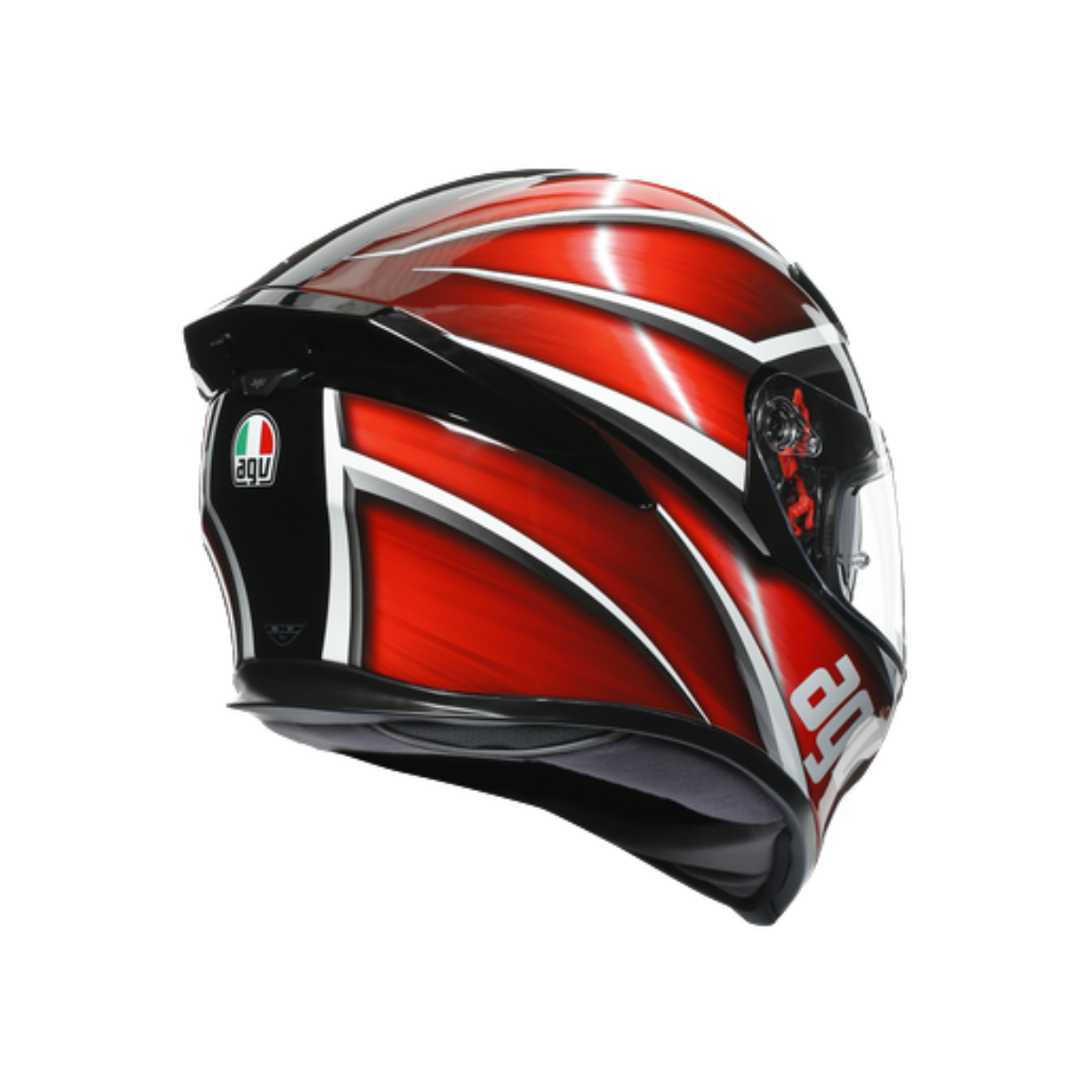 AGV KASK/K5 S MULTI MPLK TEMPEST BLACK RED
