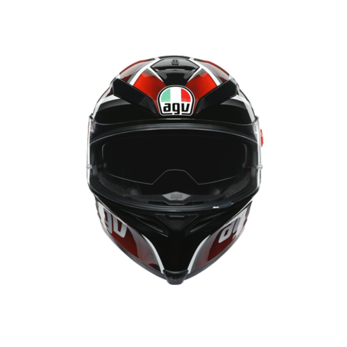 AGV KASK/K5 S MULTI MPLK TEMPEST BLACK RED