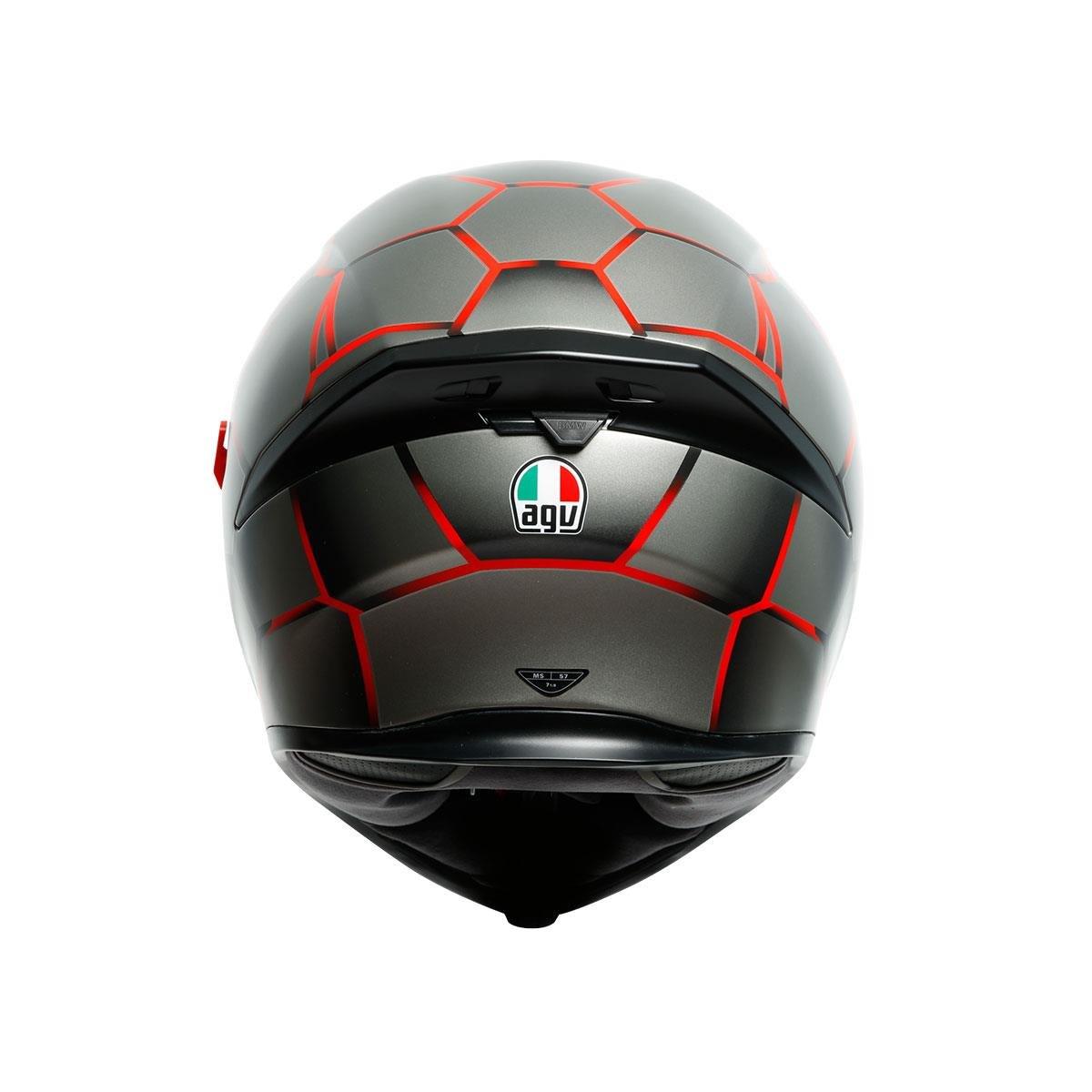 AGV KASK/K5 S MULTI PLK VULCANUM RED