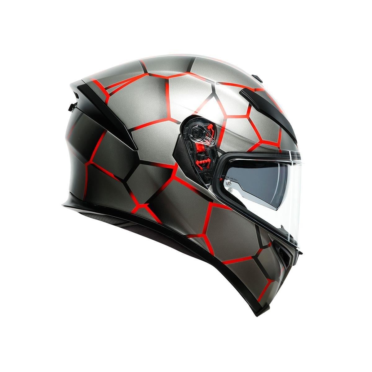 AGV KASK/K5 S MULTI PLK VULCANUM RED