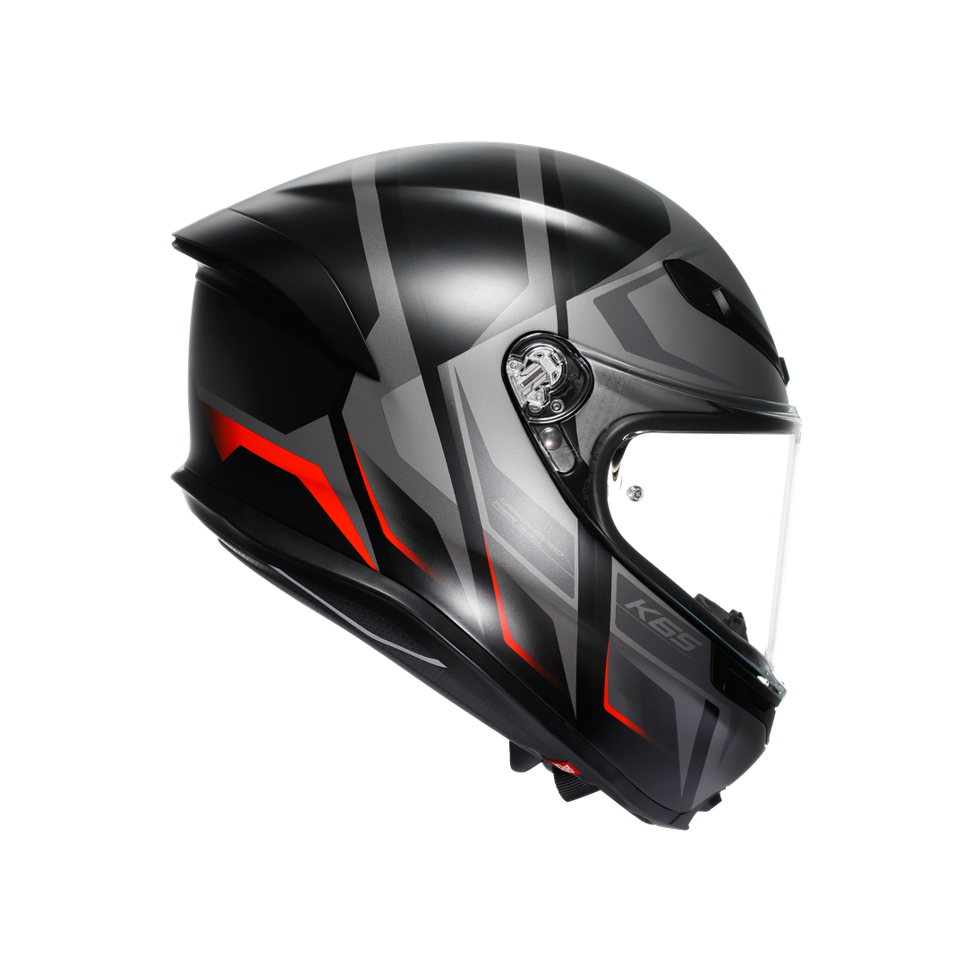 AGV KASK/K6 S MPLK KARVE MATT BLK GREY RED