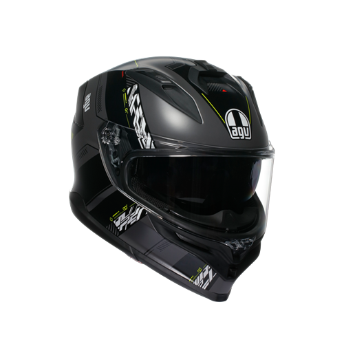 AGV KASK/K7 MPLK KYBER MATT GREY/YELLOW FLUO
