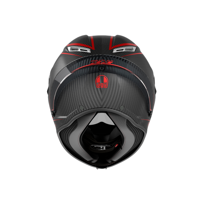 AGV KASK/PISTA GP RR E2206 DOT MPLK PERFORMANTE CARBON BLK RED