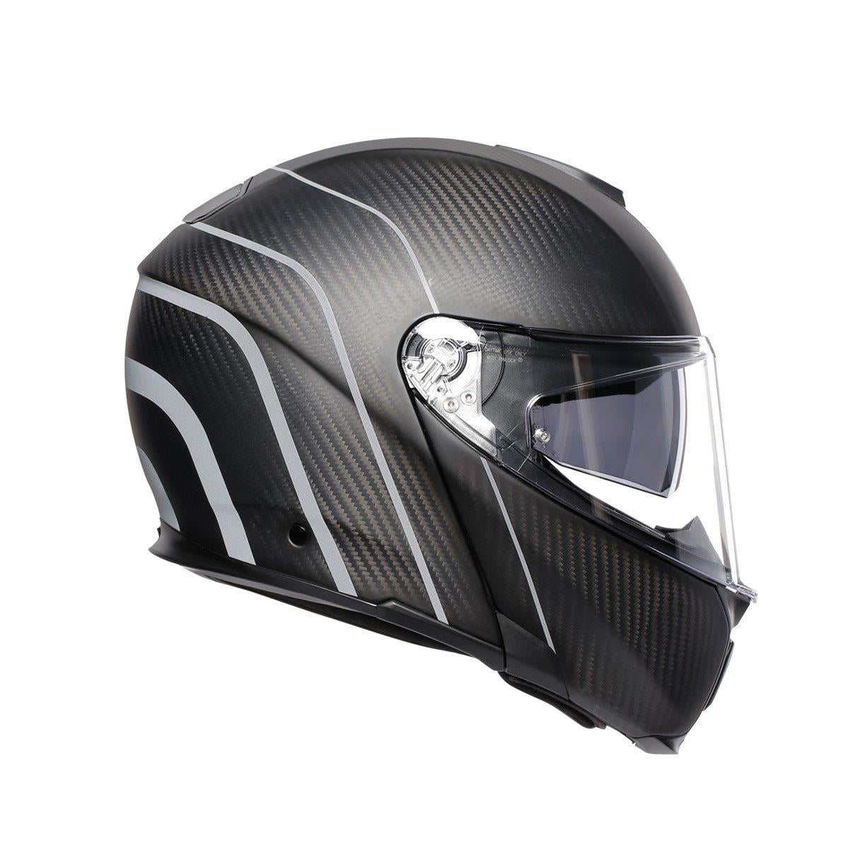 AGV KASK/SPORTMODULAR MLT PLK REFRACTIVE/CR/SLV