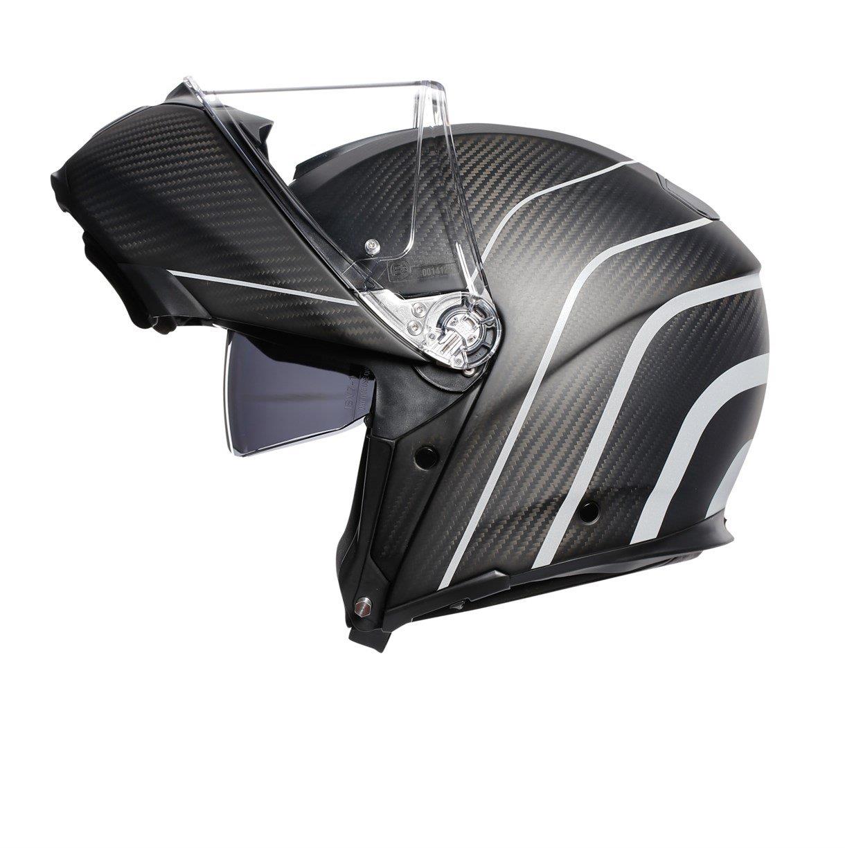 AGV KASK/SPORTMODULAR MLT PLK REFRACTIVE/CR/SLV