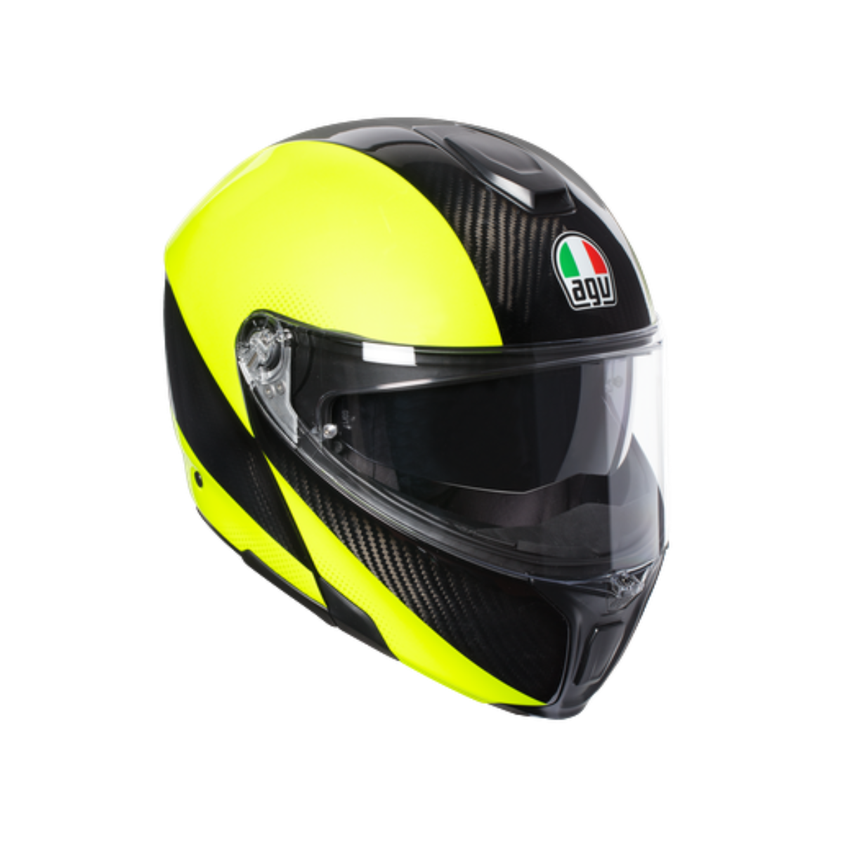 AGV KASK/SPORTMODULAR MULTI PLK HIVIS CR.YLW.FL