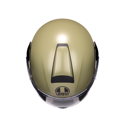 AGV KASK/STREETMODULAR E2206 MPLK MONO MATT GREEN/BLACK