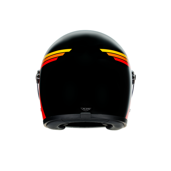 AGV KASK/X3000 MULTI GASOLINE MATT BLACK/ORANGE