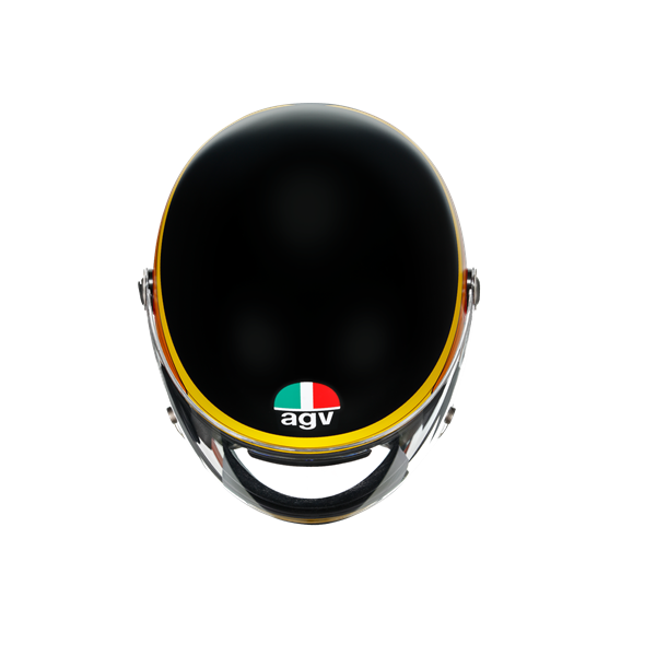 AGV KASK/X3000 MULTI GASOLINE MATT BLACK/ORANGE