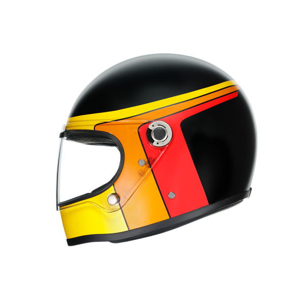AGV KASK/X3000 MULTI GASOLINE MATT BLACK/ORANGE