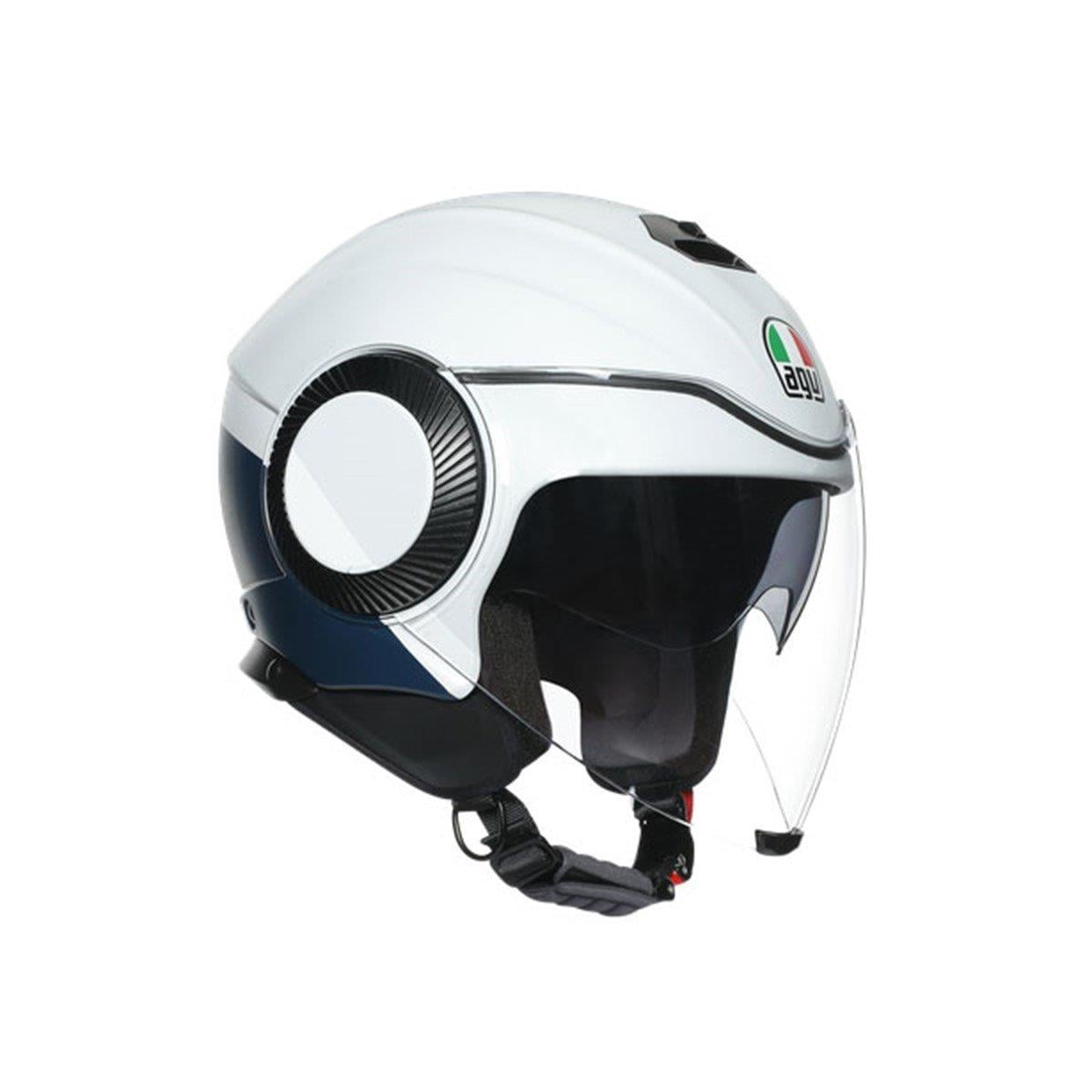 Agv Orbyt Multi Block Matt Light Grey Ebony Açık Kask