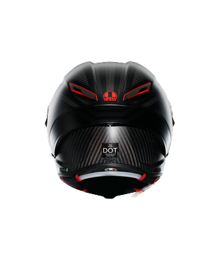 Agv Pista GP RR Carbon Blk Red Kapalı Kask