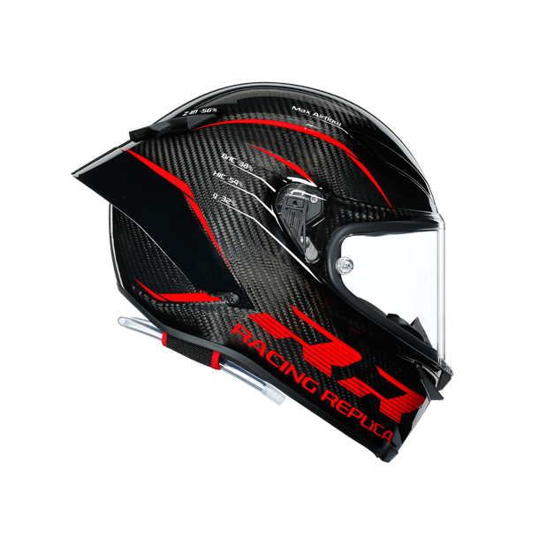 Agv Pista Gp RR Performance Carbon Red Kapalı Kask