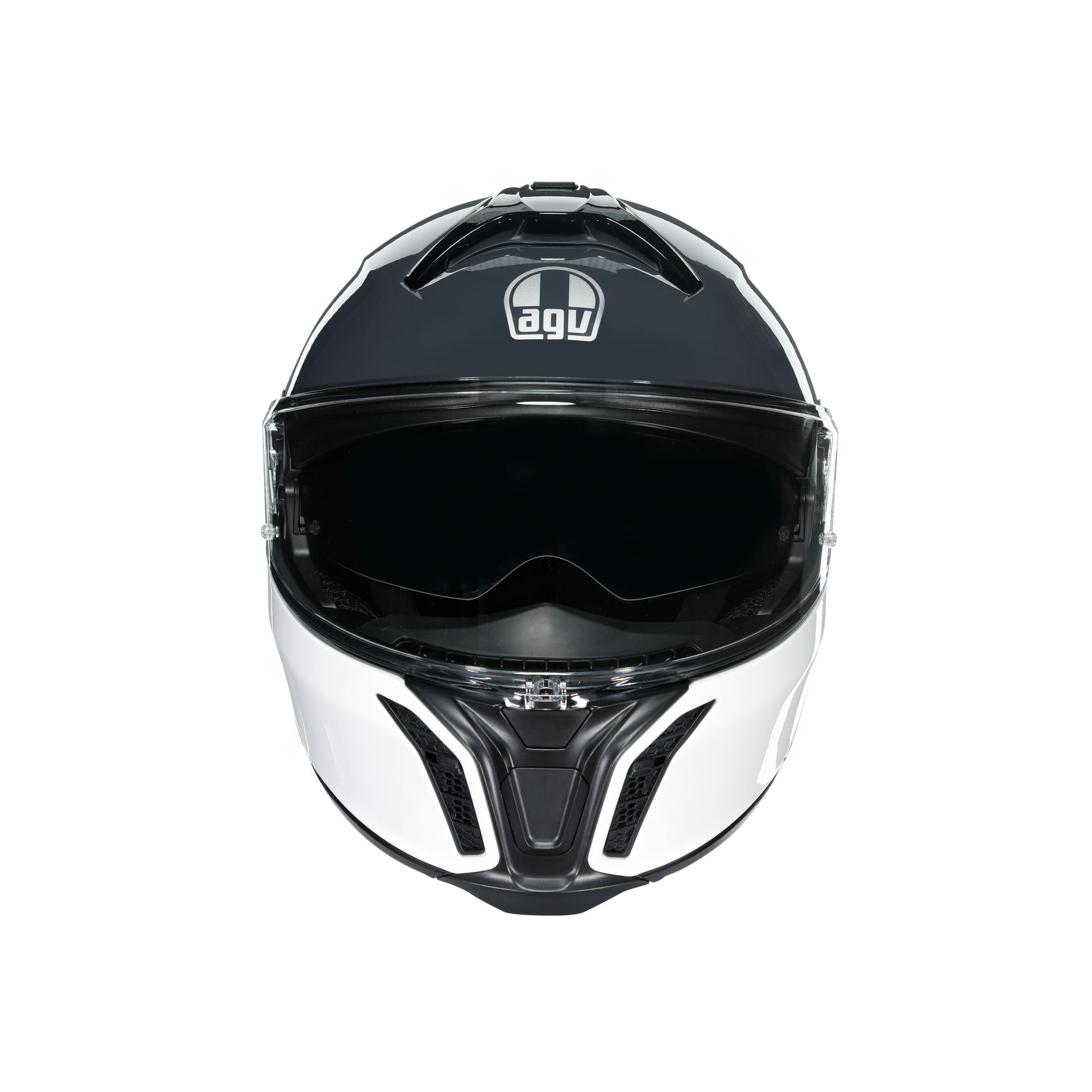 Agv Tourmodular Mlt Balance White Grey Red Çene Açılır Kask