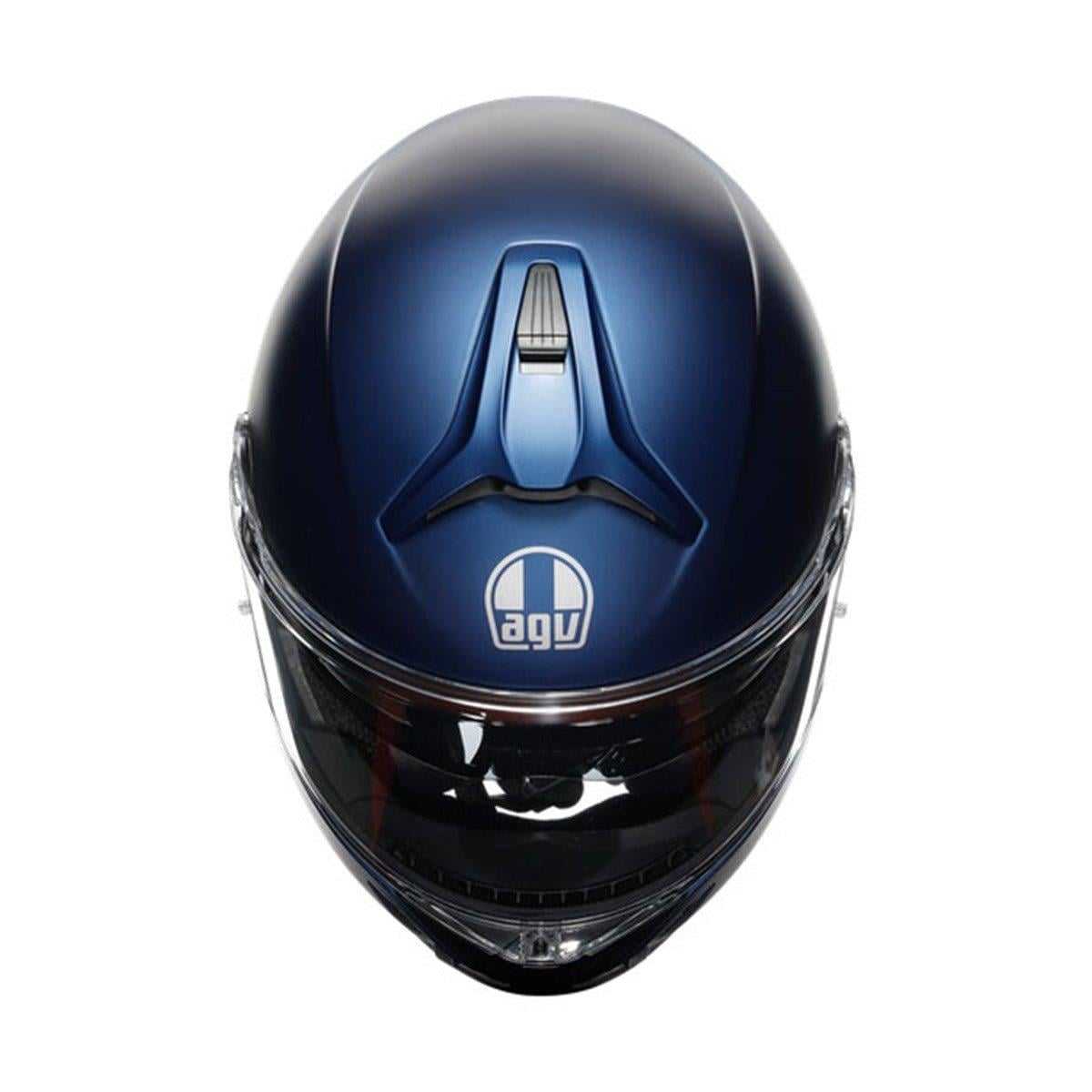 Agv Tourmodular Solid Mplk Galassia Blue Matt Çene Açılır Kask