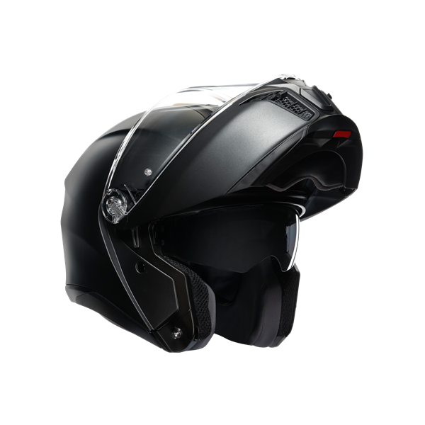 Agv Tourmodular Solid PLK Matt Black Çene Açılır Kask