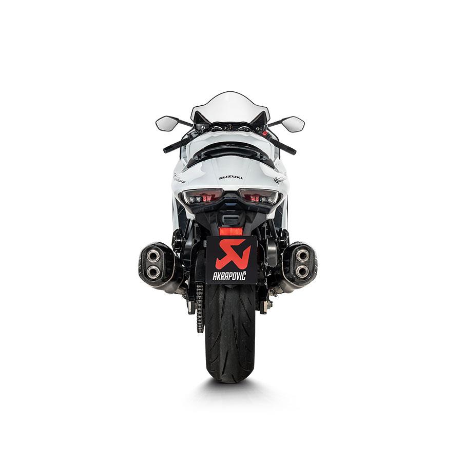 AKRAPOVIC S-S13SO4-HRAATBL SUZUKI GSX-1300R HAYABUSA (21-26) SLIP-ON LINE (TITANIUM) EGZOZ