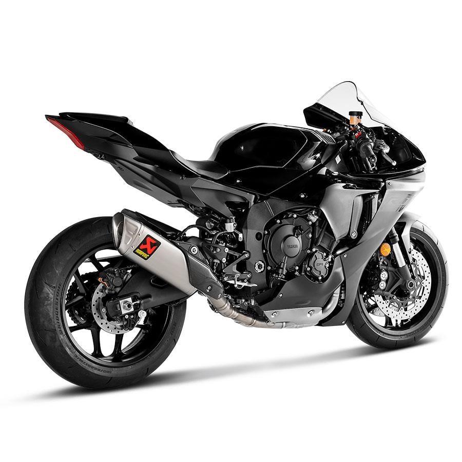 AKRAPOVIC S-Y10R15-APLT YAMAHA R1 (15-24) RACING LINE (TITANIUM) EGZOZ