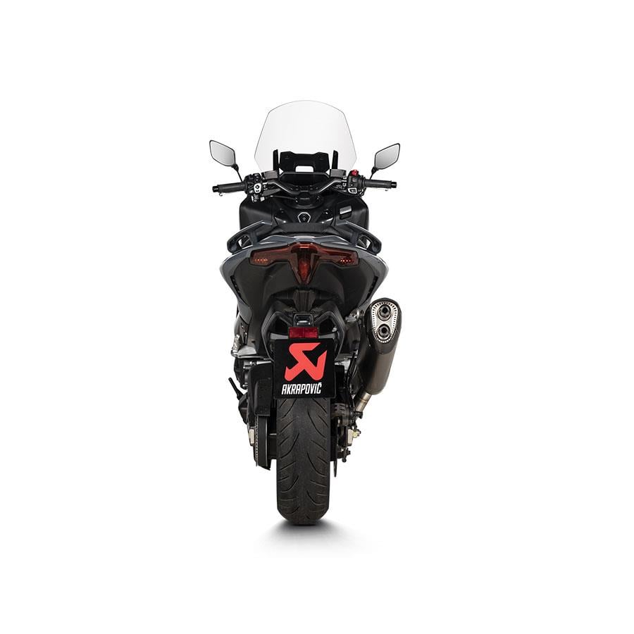 AKRAPOVIC S-Y5R8-HILT YAMAHA T-MAX (20-24) RACING LINE (TITANIUM) EGZOZ