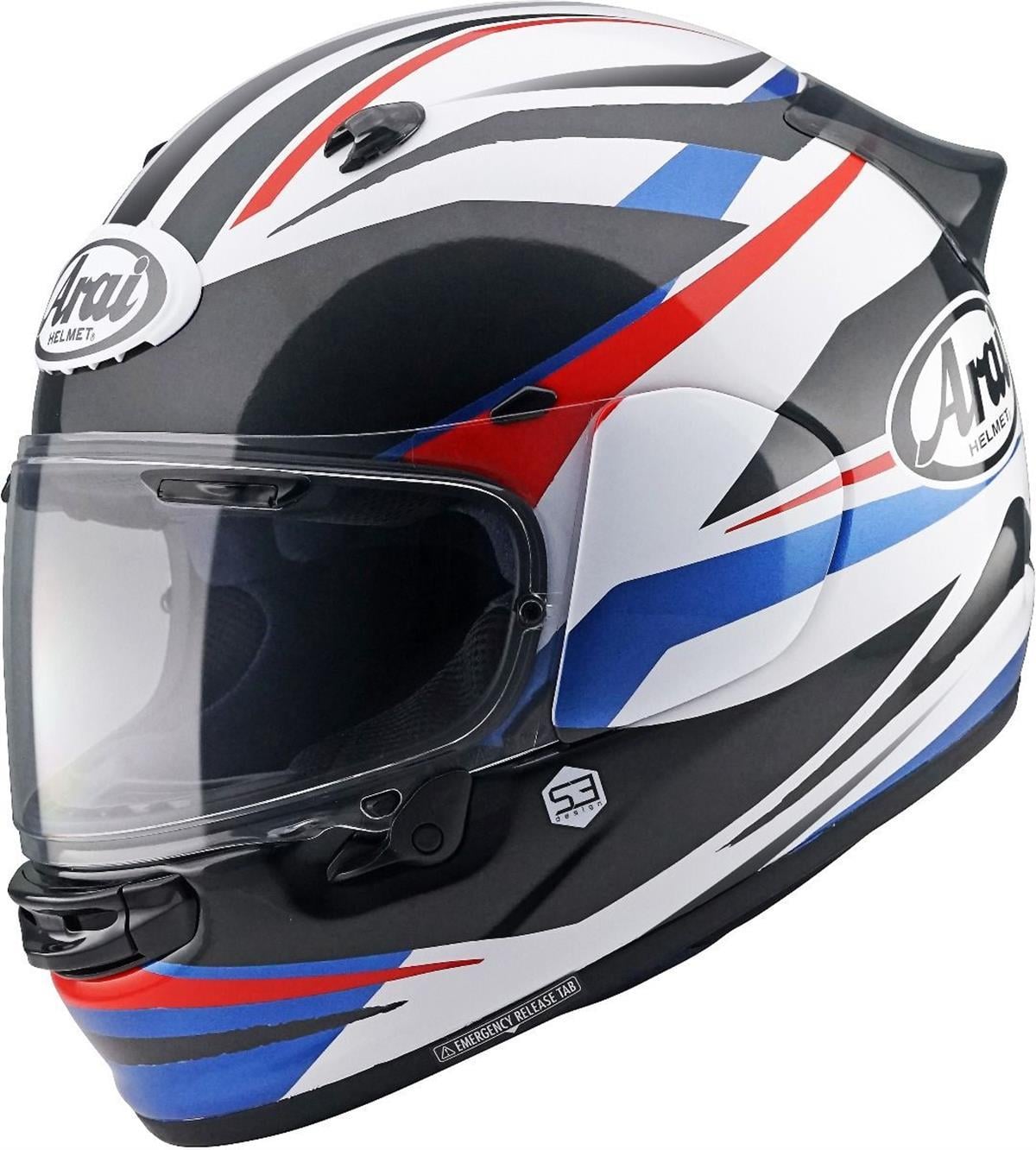 ARAI KASK-QUANTIC RAY WHITE