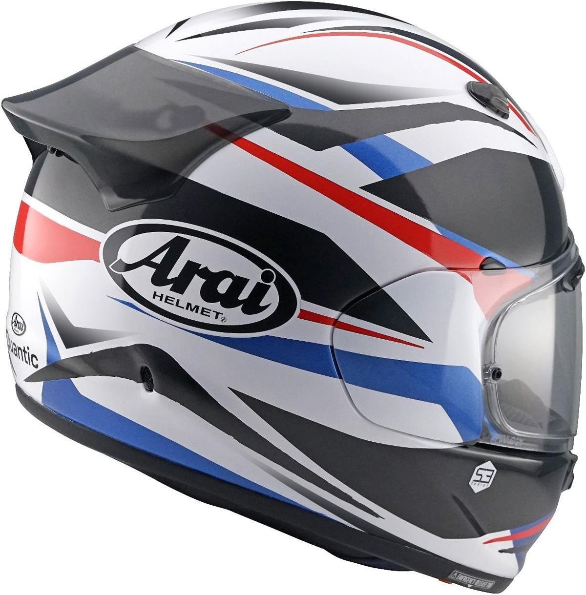 ARAI KASK-QUANTIC RAY WHITE