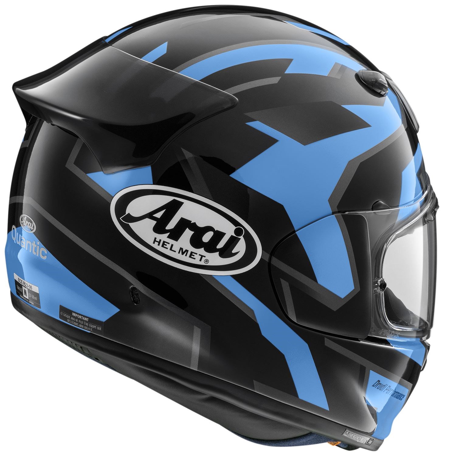ARAI KASK-QUANTIC  ROBOTIK BLUE
