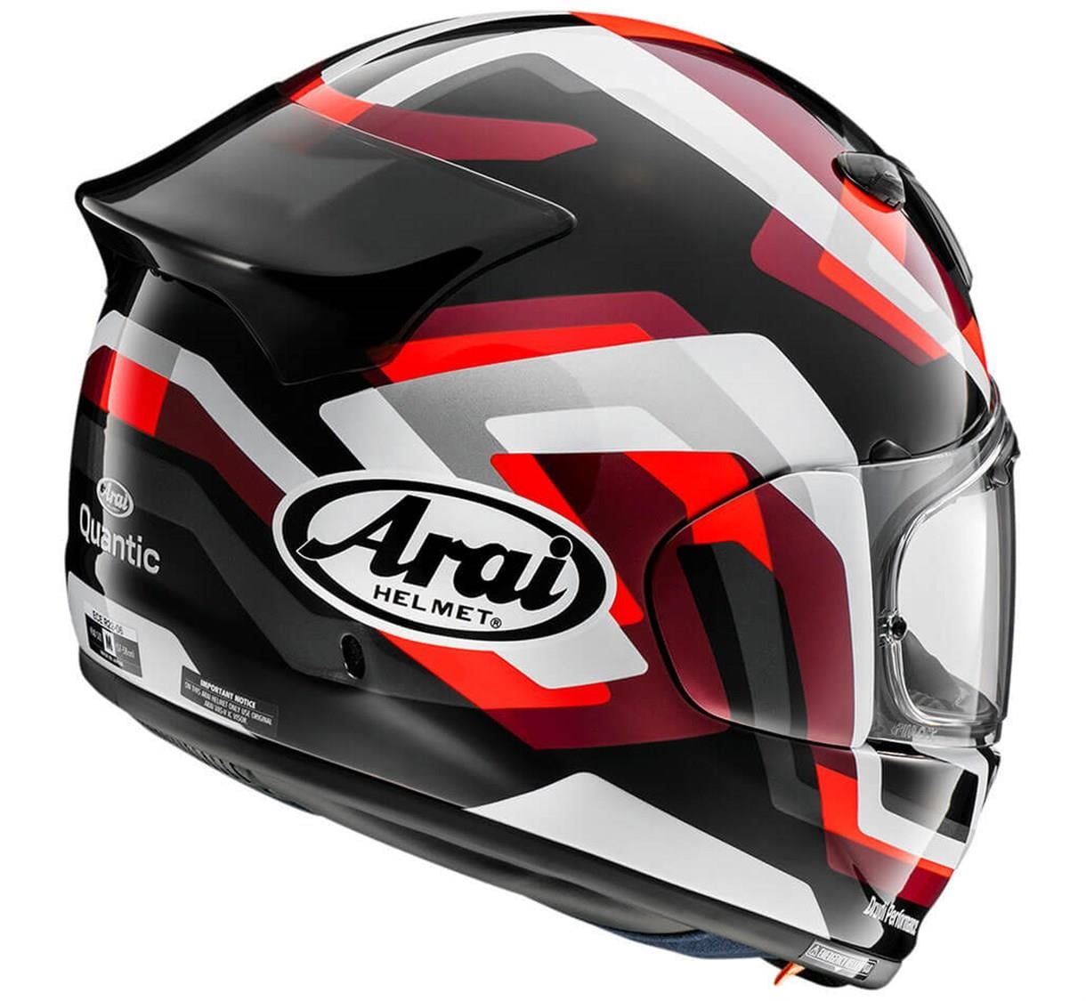 ARAI KASK-QUANTIC SNAKE RED