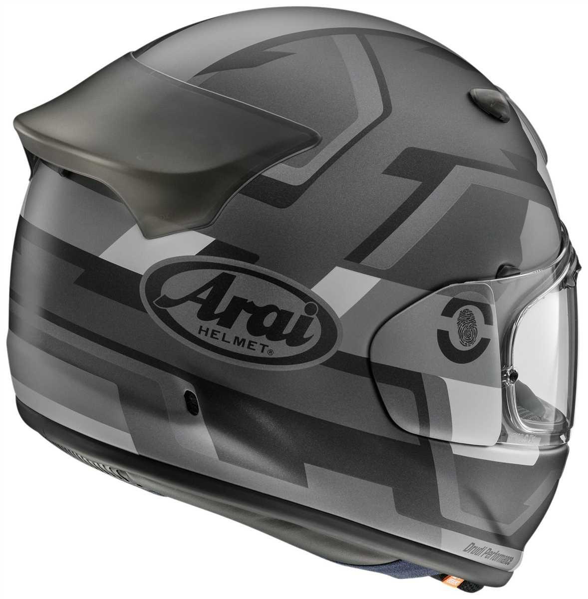 Arai Quantic Face Grey Kapalı Kask