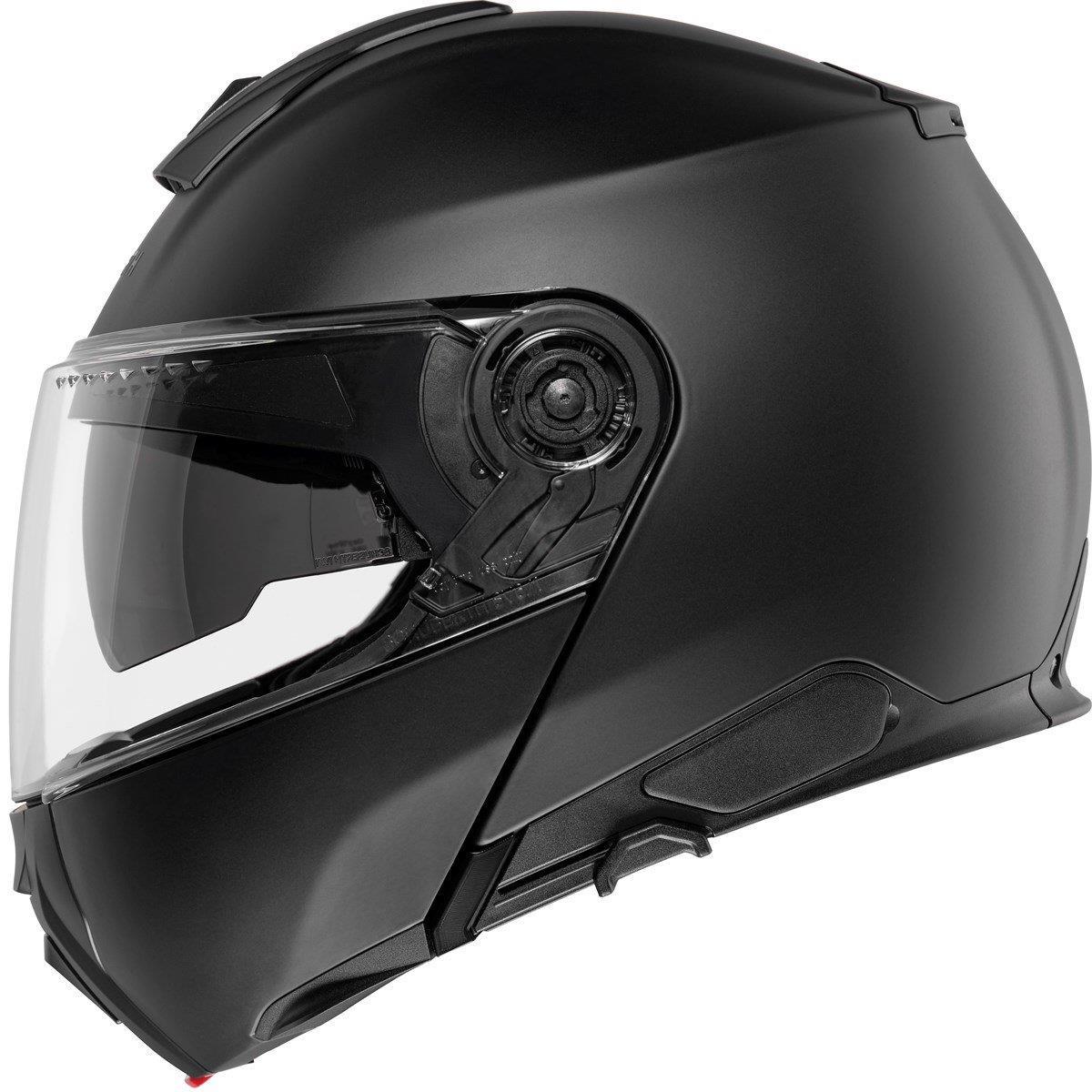 C5 Çene Açılır Motosiklet Kaskı Matt Black