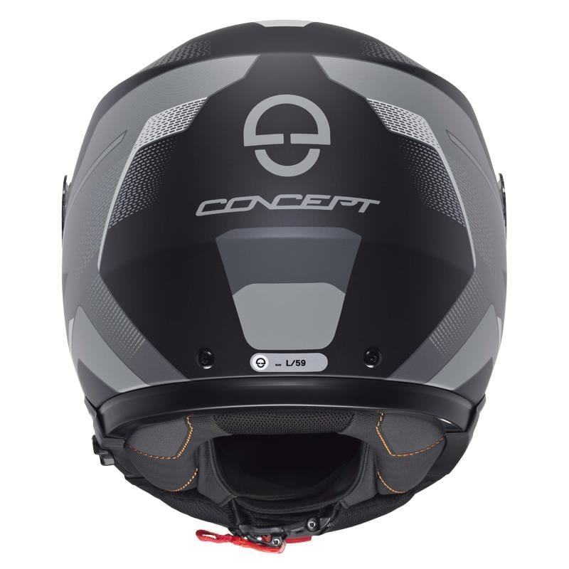 CONCEPT Çene Açılır Motosiklet Kaskı Tracer Anthracite