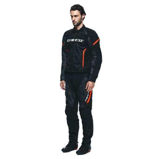 Dainese Air Frame 3 Black Red Fluo Tekstil Mont