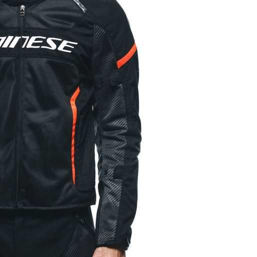 Dainese Air Frame 3 Black Red Fluo Tekstil Mont