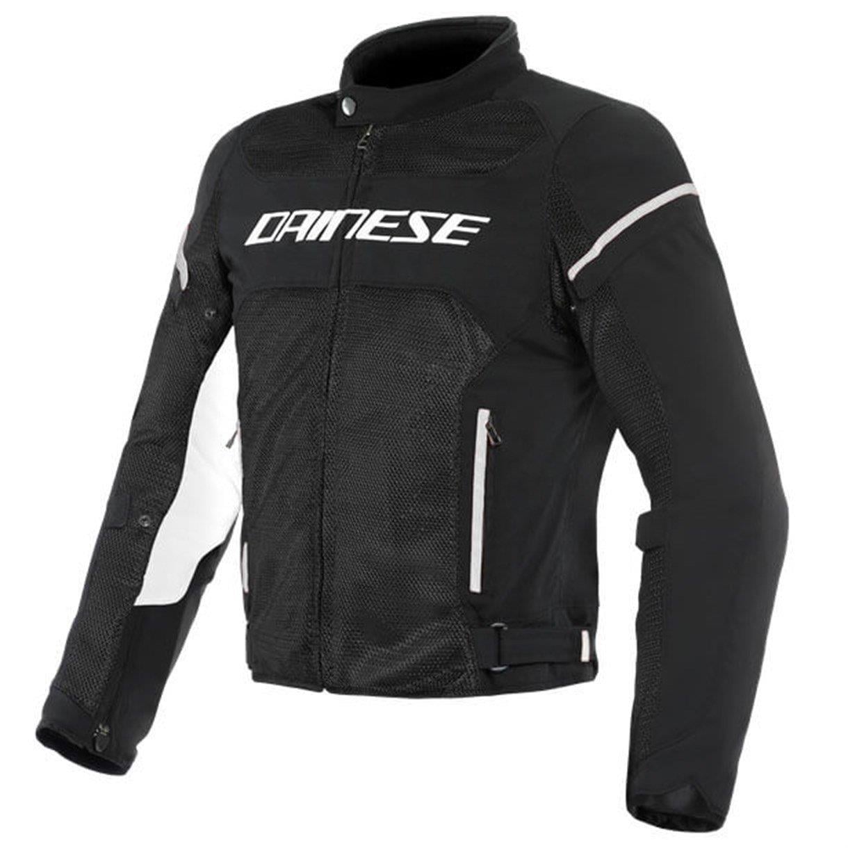 Dainese Air Frame D1 Black White Tekstil Mont