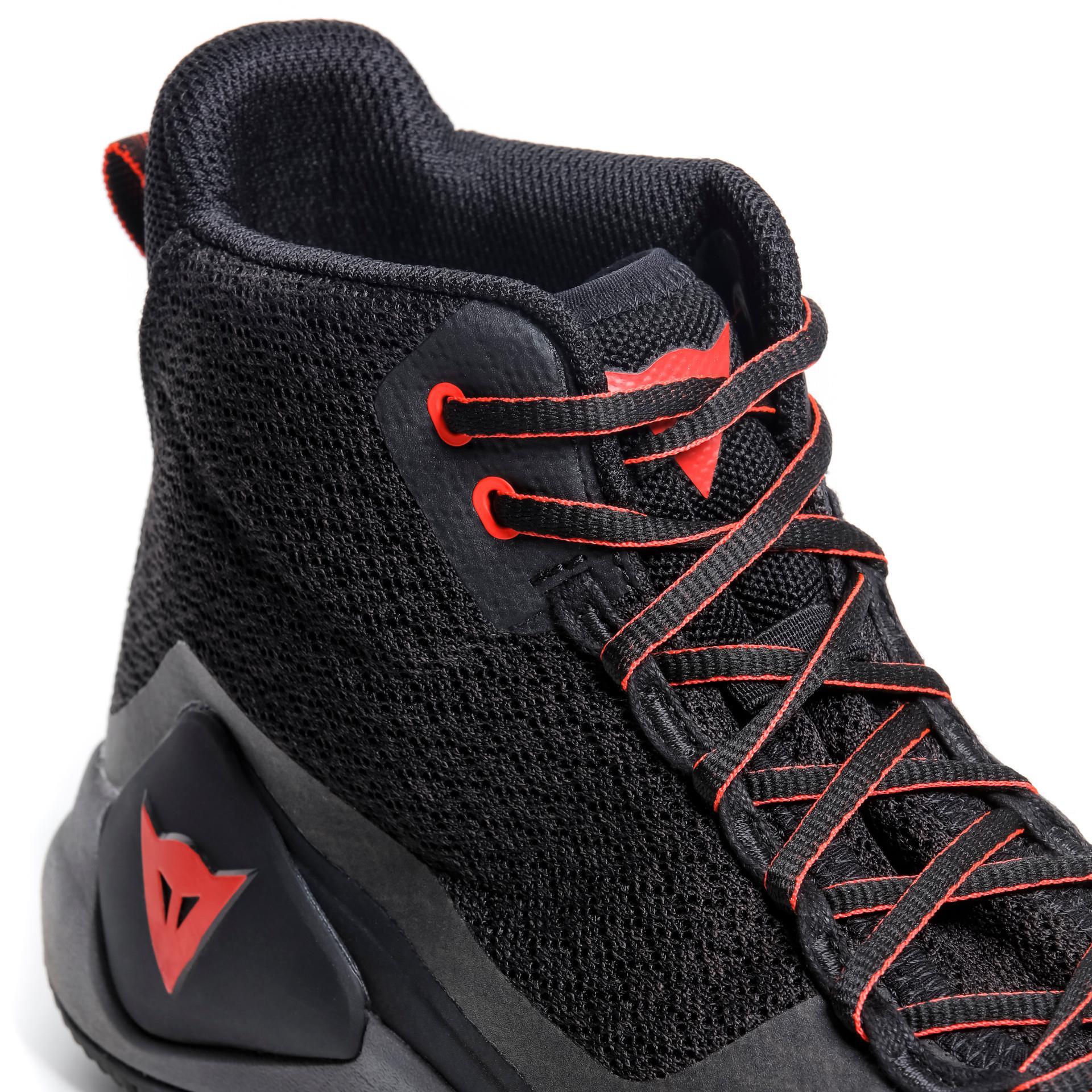 Dainese Atipica Air 2 Black Red Fluo Tekstil Ayakkabı
