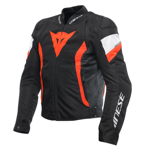 Dainese Avro 5 Black Red Fluo White Tekstil Mont