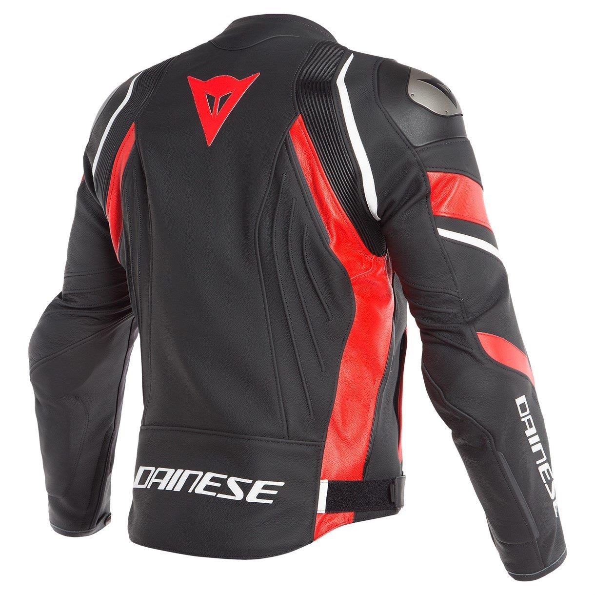 Dainese Avro D4 Black Red Deri Mont