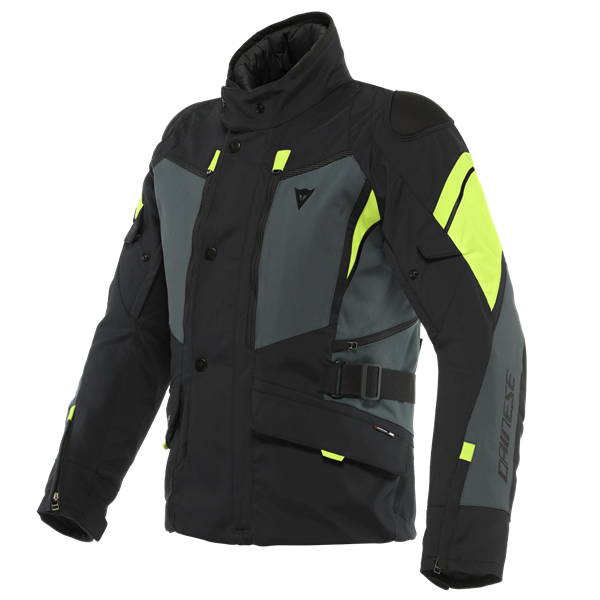 Dainese Carve Master 3 Black Ebony Fluo Yellow Goretex Mont