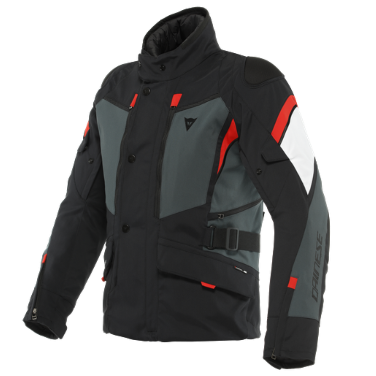 Dainese Carve Master 3 Black Ebony Lava Red Gore-Tex Mont