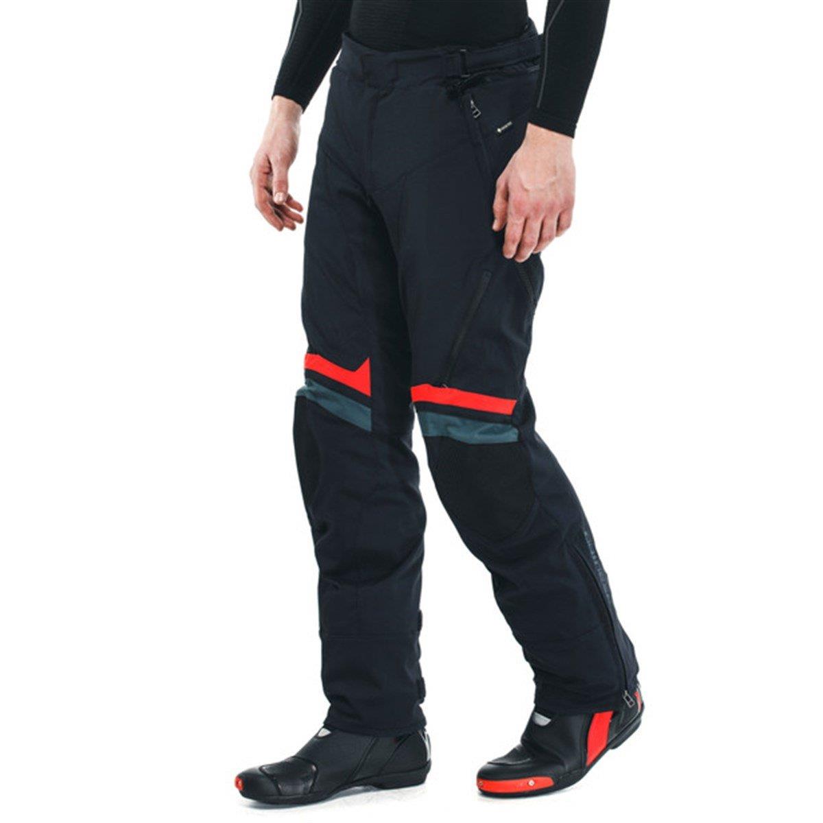 Dainese Carve Master 3 Black Lava Red Gore-Tex Pantolon