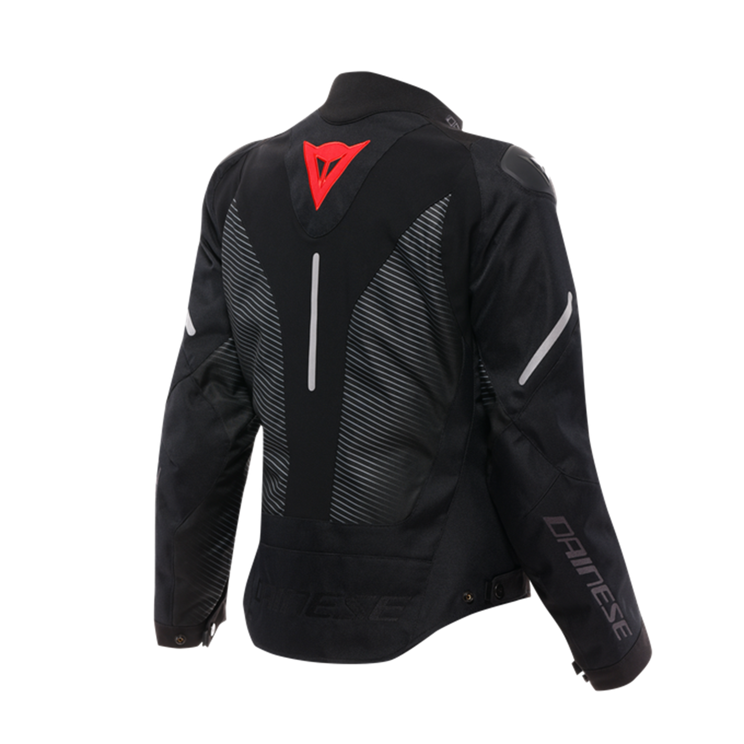 DAINESE CEK/ SUPER SPRINT D-DRY JACKET WMN BLACK/BLACK/RED/LAVA