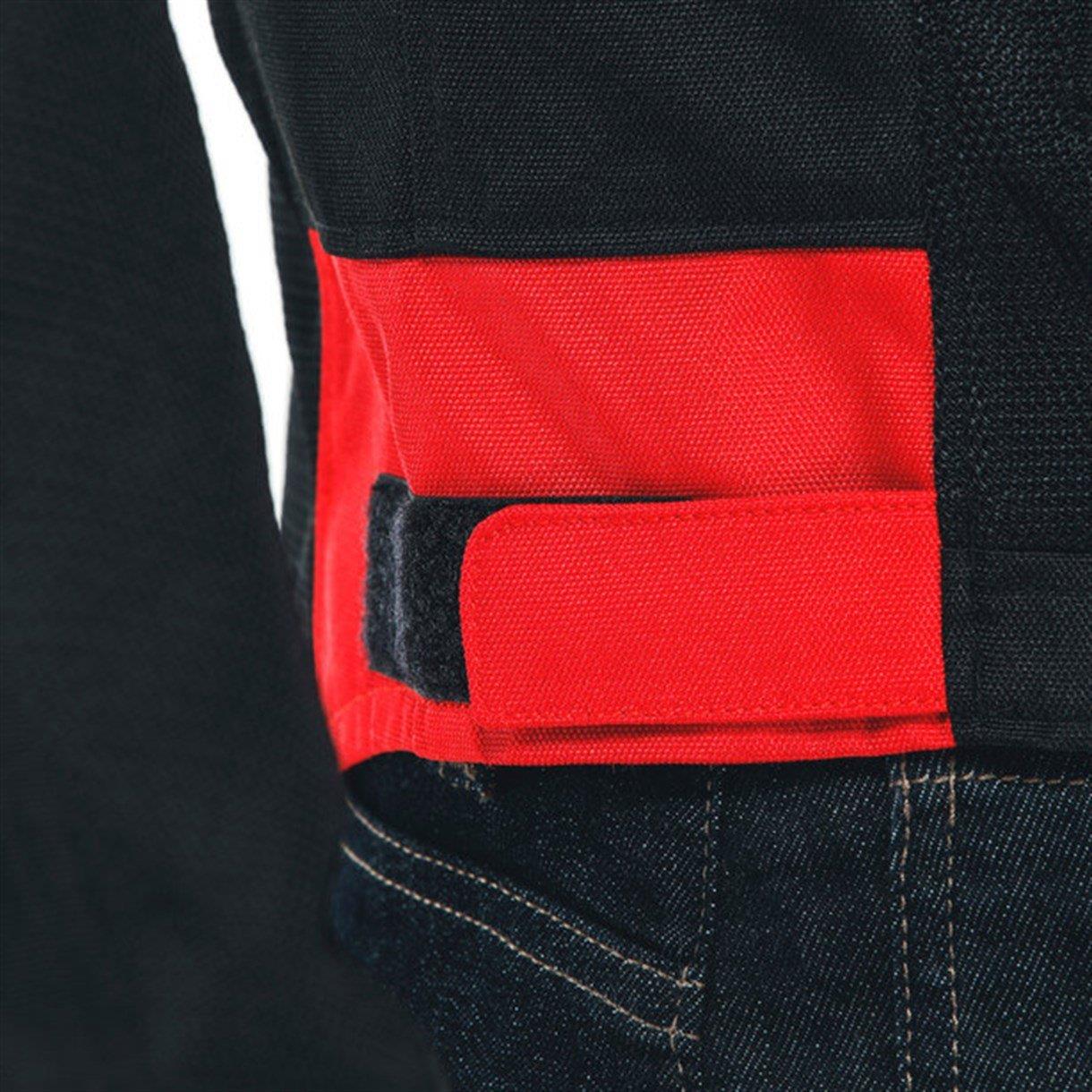 DAINESE CEKET/ELETTRICA AIR TEX BLK BLK LAVA RED