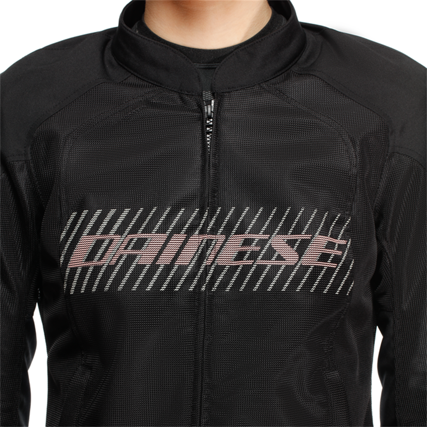 DAINESE CEKET/HEROSPHERE AIR TEX JACKET WMN BLACK WHITE PEACH