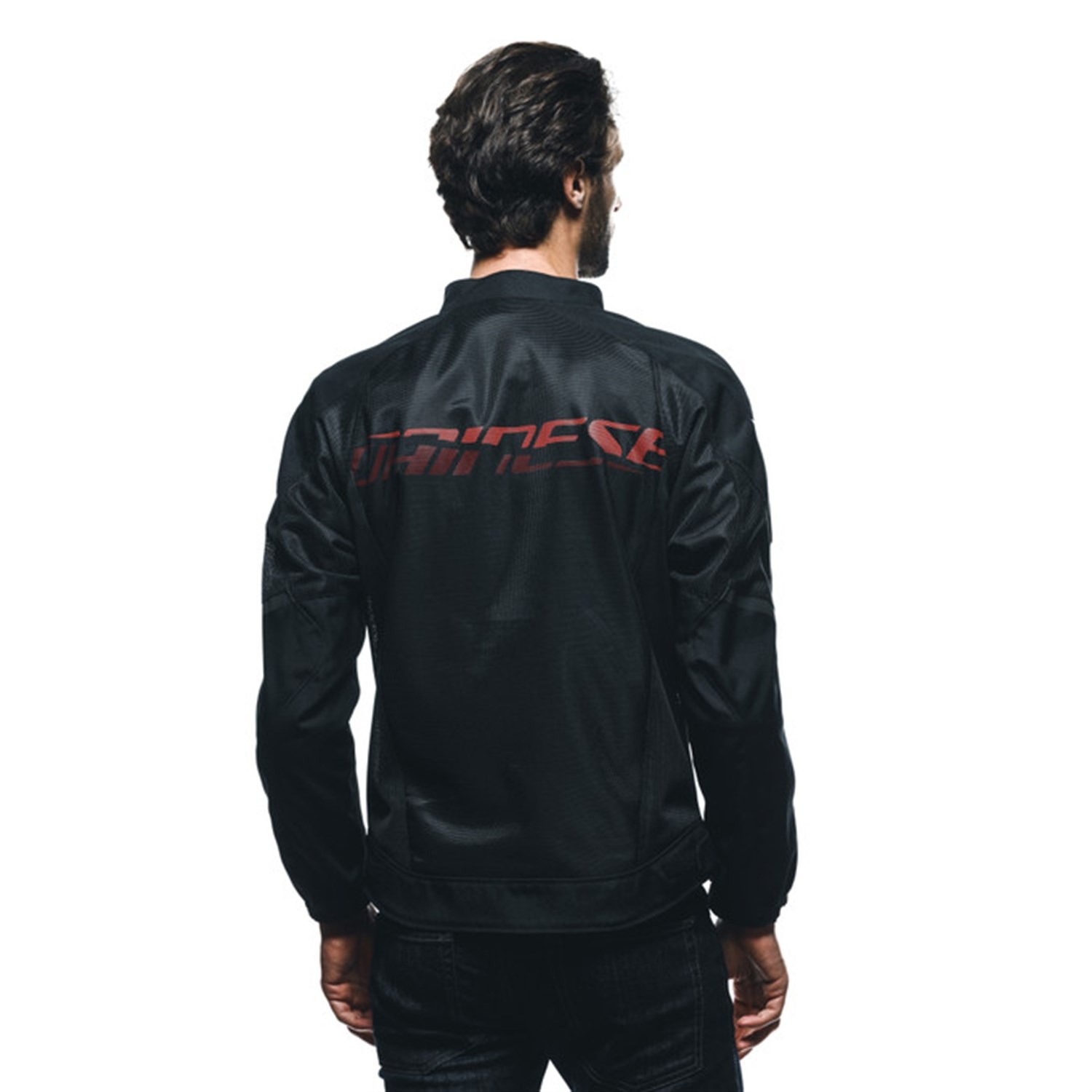 DAINESE CEKET/HEROSPHERE AIR TEX JACKET BLACK/RED DIAMOND